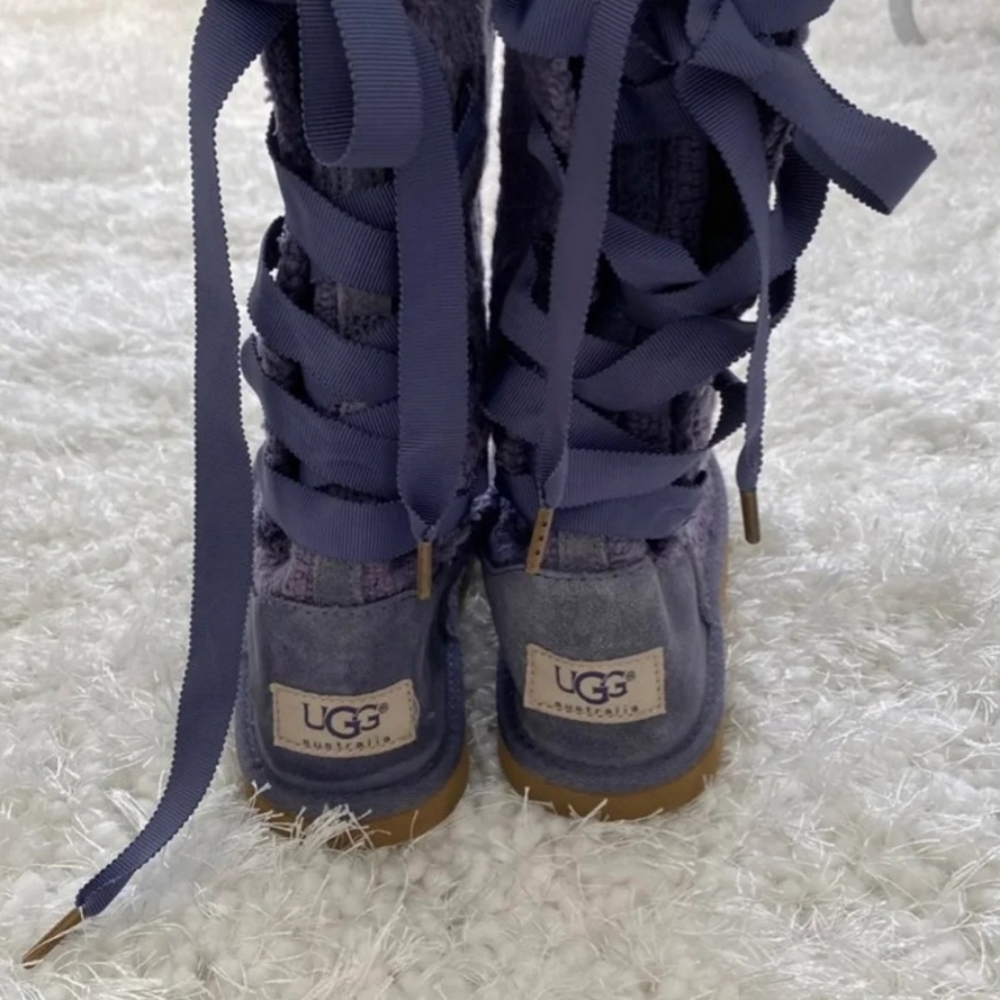Girl's Laceup UGG Boots